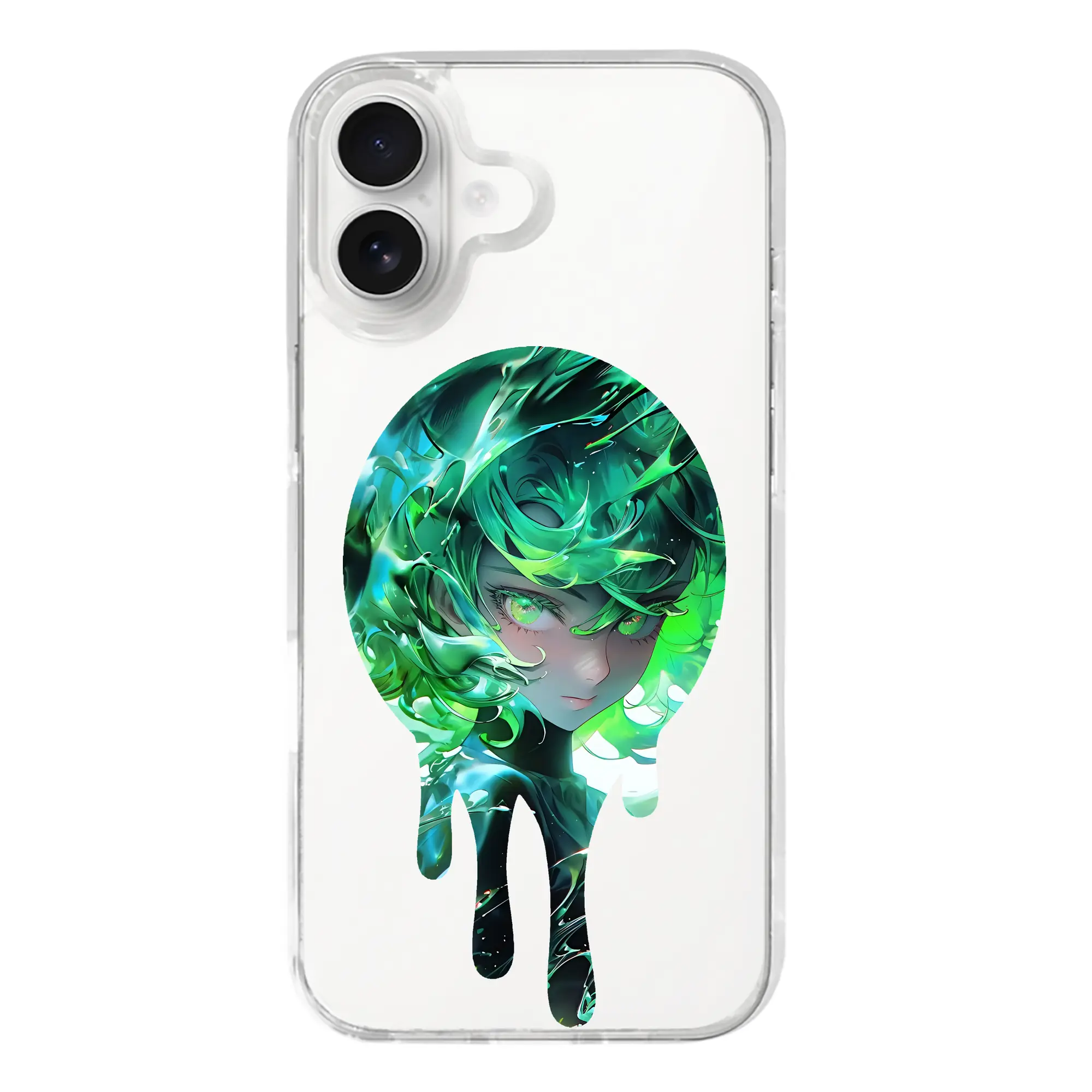 ワンパンマン グッズ 戦慄のタツマキ - iPhone 17シリーズ 透明スマホケース – 薄型・耐衝撃・精密フィット保護カバー